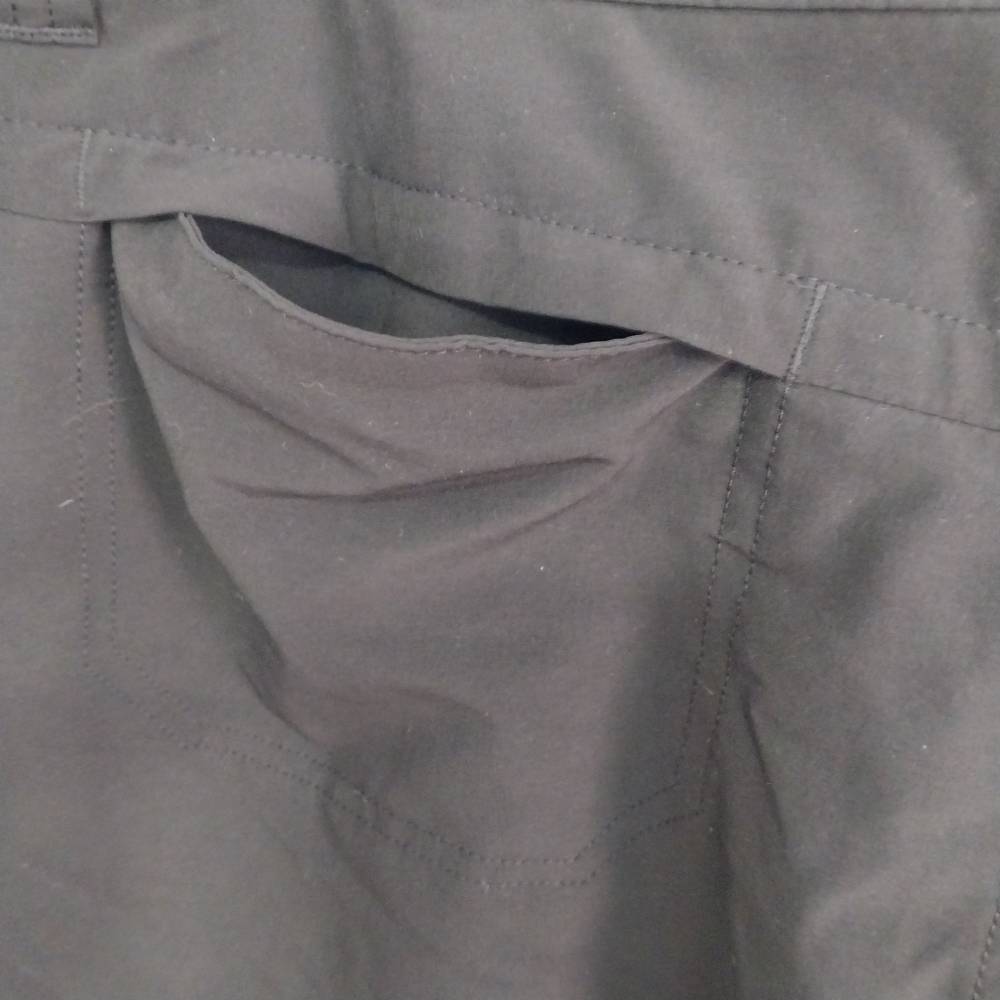 Eddie Bauer Womens size 14 Adventurer 2.0 Skort Black Lined Hiking Skirt Shorts - Picture 11 of 11